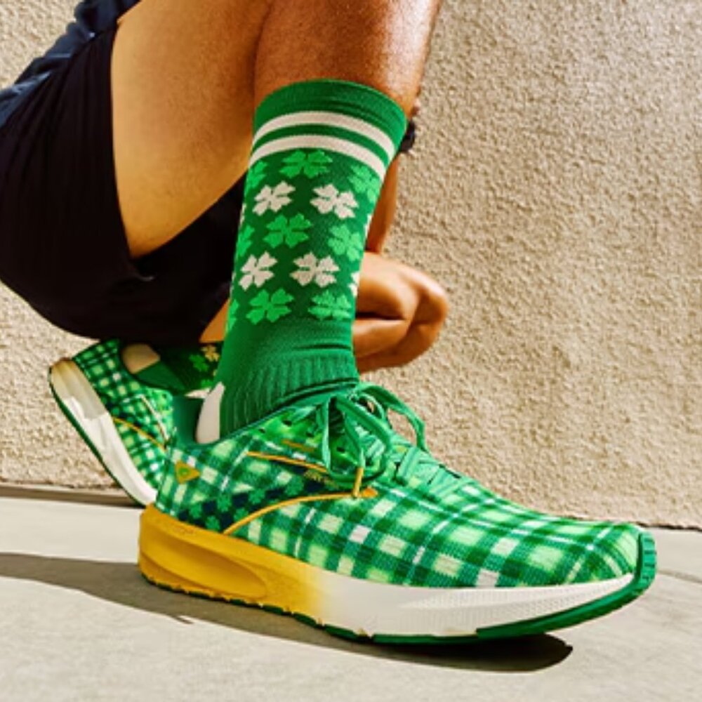 Brooks Men's Launch 10 Run Lucky St. Patrick's Day Shoes